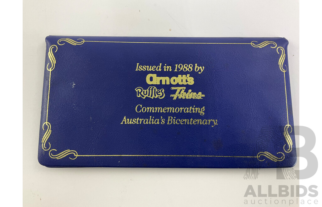Australian 1988 Arnott's Three Commemorative Coin Set