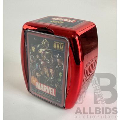 Top Trumps Marvel Cinematic Universe Quiz Game