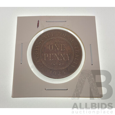 Australian KGV 1925 Penny