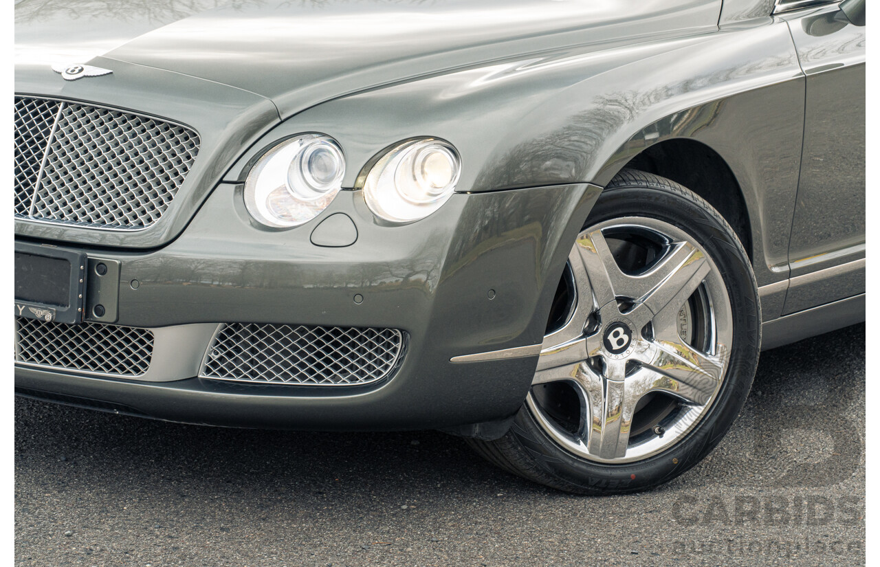 5/2006 Bentley Continental Flying Spur (AWD) 3W 4d Sedan Cyprus Green Metallic Twin Turbo W12 6.0L