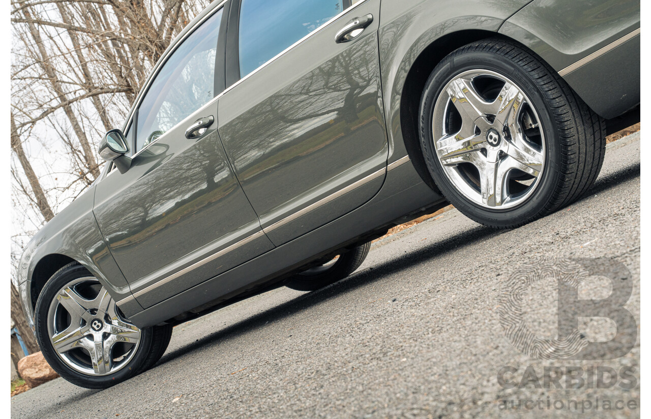 5/2006 Bentley Continental Flying Spur (AWD) 3W 4d Sedan Cyprus Green Metallic Twin Turbo W12 6.0L