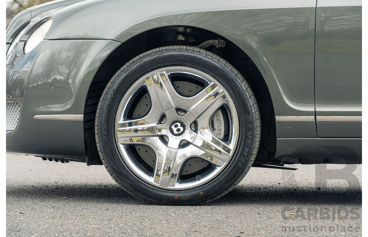 5/2006 Bentley Continental Flying Spur (AWD) 3W 4d Sedan Cyprus Green Metallic Twin Turbo W12 6.0L