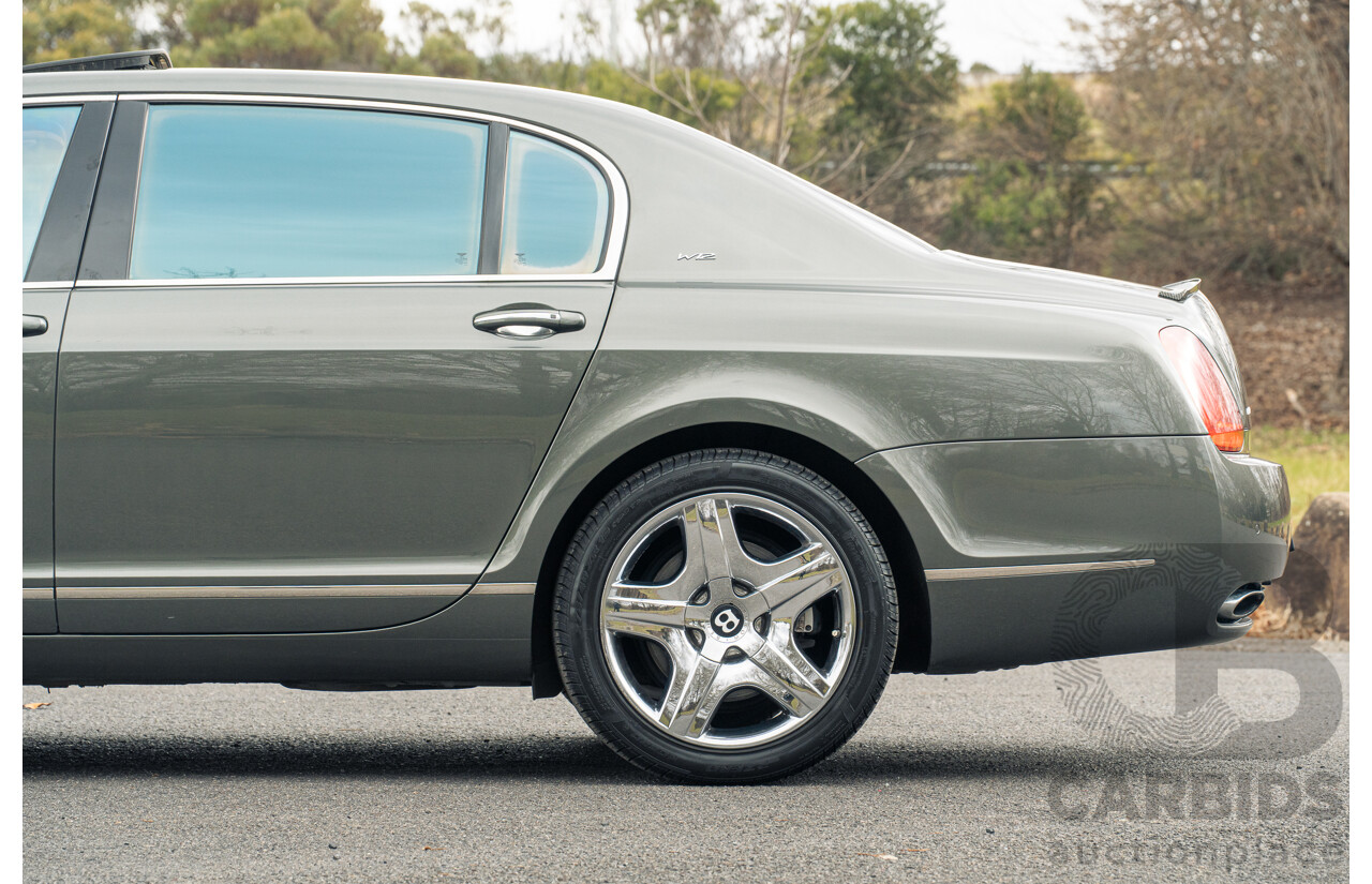 5/2006 Bentley Continental Flying Spur (AWD) 3W 4d Sedan Cyprus Green Metallic Twin Turbo W12 6.0L