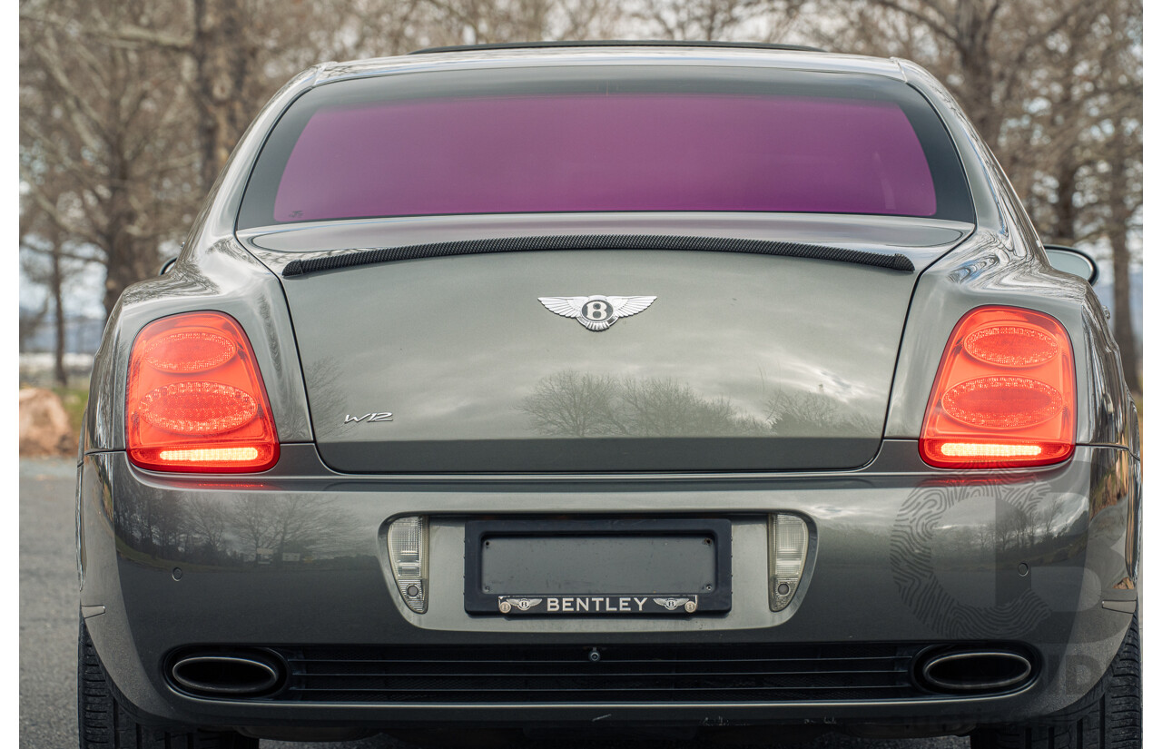 5/2006 Bentley Continental Flying Spur (AWD) 3W 4d Sedan Cyprus Green Metallic Twin Turbo W12 6.0L
