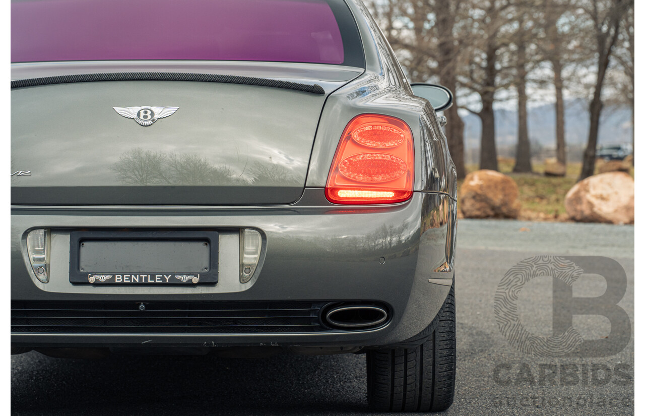 5/2006 Bentley Continental Flying Spur (AWD) 3W 4d Sedan Cyprus Green Metallic Twin Turbo W12 6.0L