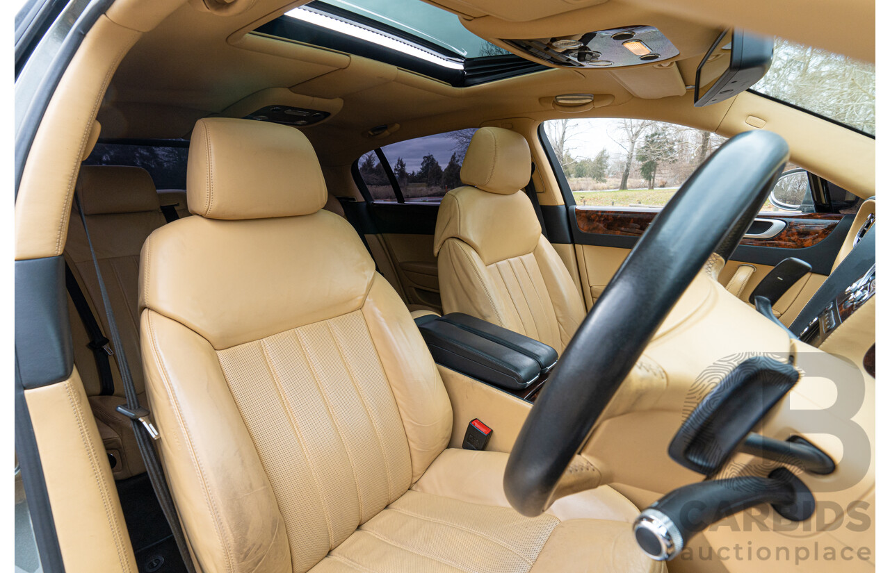 5/2006 Bentley Continental Flying Spur (AWD) 3W 4d Sedan Cyprus Green Metallic Twin Turbo W12 6.0L