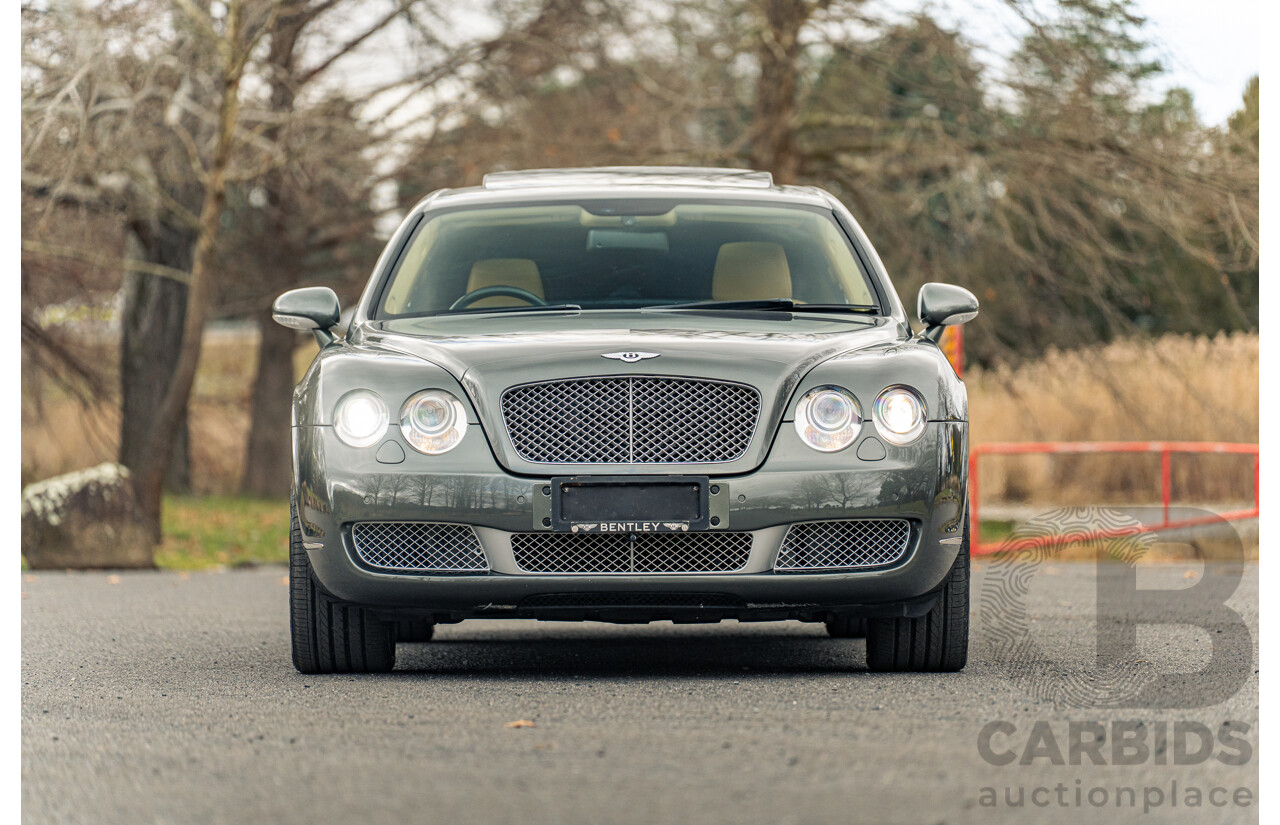 5/2006 Bentley Continental Flying Spur (AWD) 3W 4d Sedan Cyprus Green Metallic Twin Turbo W12 6.0L