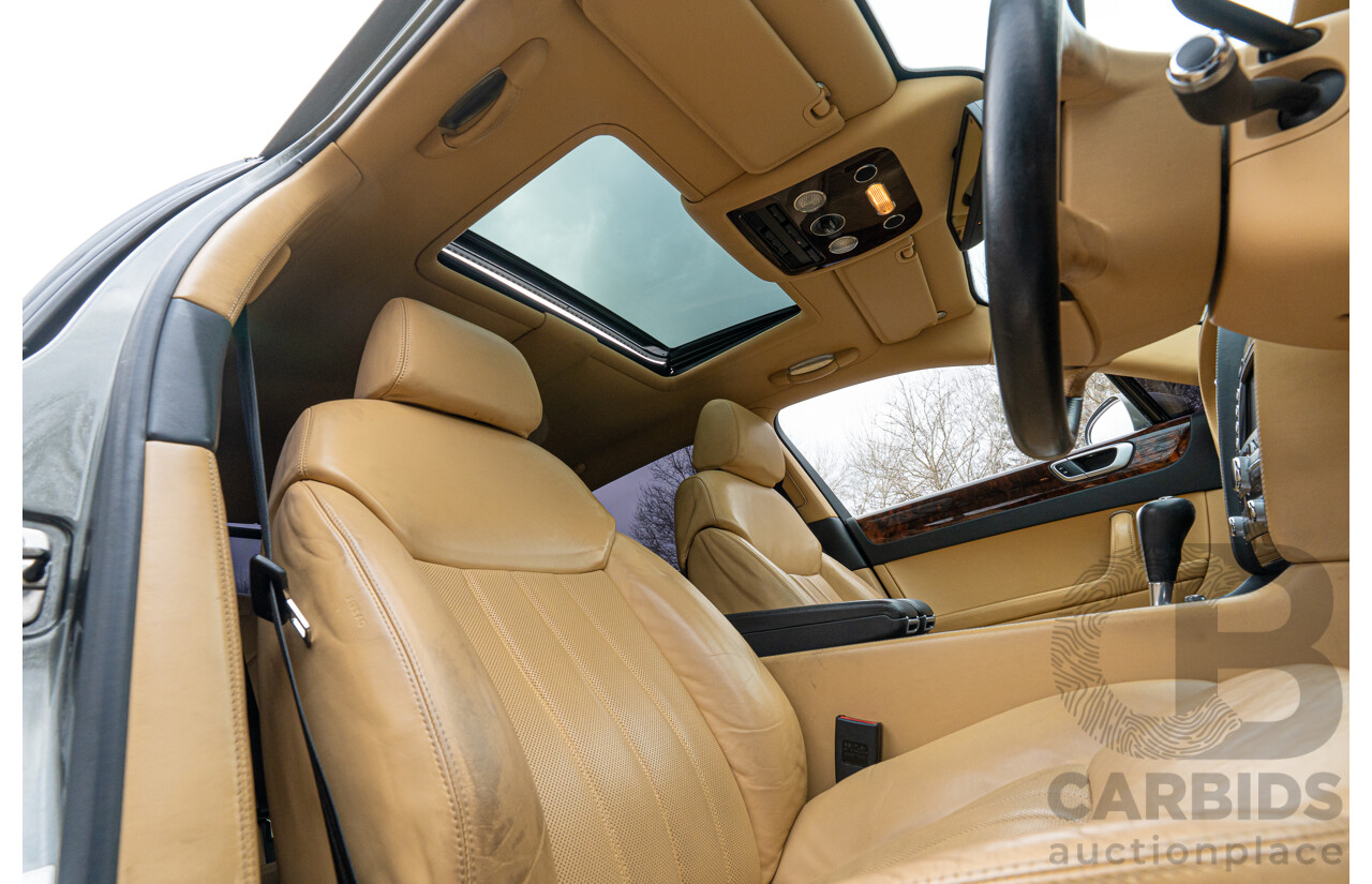 5/2006 Bentley Continental Flying Spur (AWD) 3W 4d Sedan Cyprus Green Metallic Twin Turbo W12 6.0L