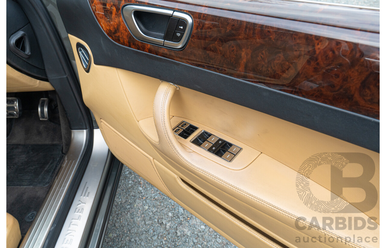 5/2006 Bentley Continental Flying Spur (AWD) 3W 4d Sedan Cyprus Green Metallic Twin Turbo W12 6.0L