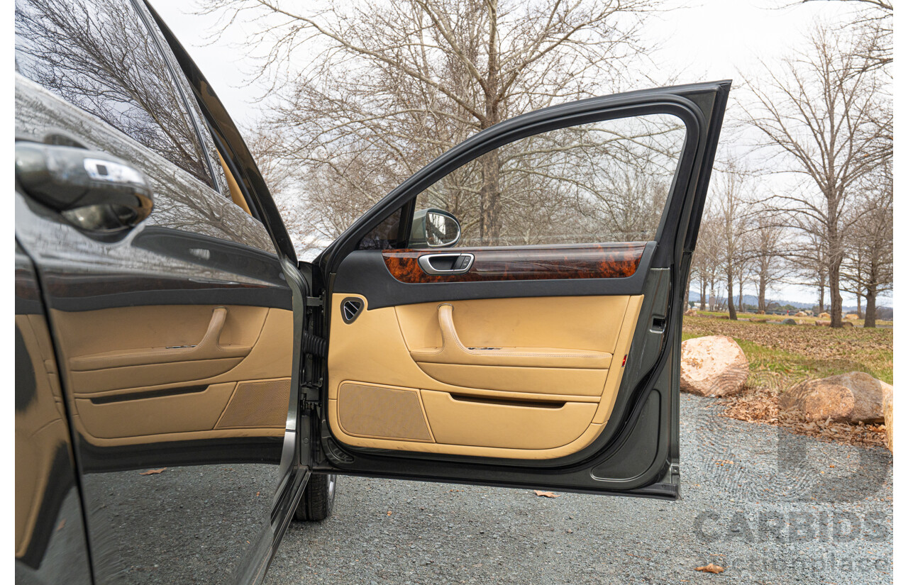 5/2006 Bentley Continental Flying Spur (AWD) 3W 4d Sedan Cyprus Green Metallic Twin Turbo W12 6.0L