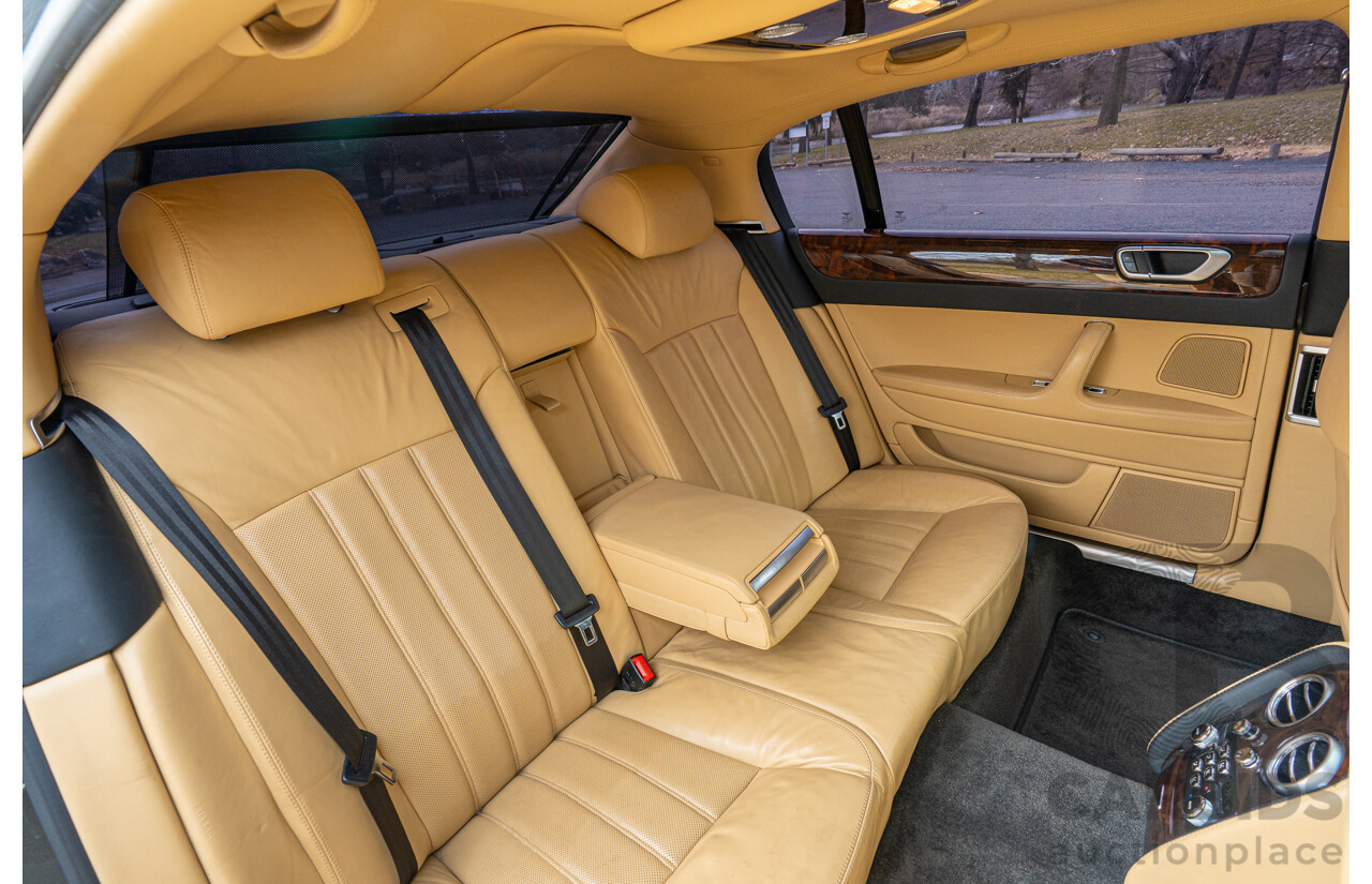 5/2006 Bentley Continental Flying Spur (AWD) 3W 4d Sedan Cyprus Green Metallic Twin Turbo W12 6.0L