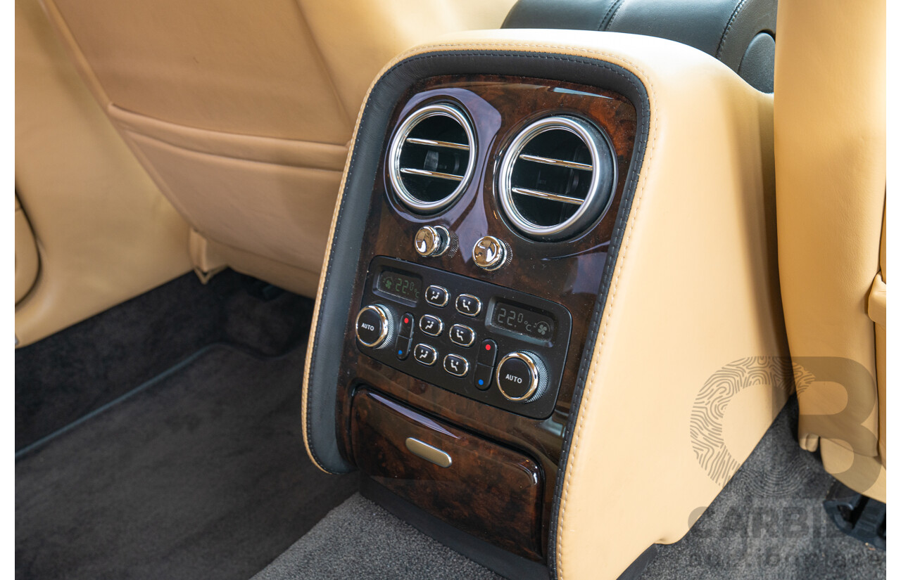 5/2006 Bentley Continental Flying Spur (AWD) 3W 4d Sedan Cyprus Green Metallic Twin Turbo W12 6.0L