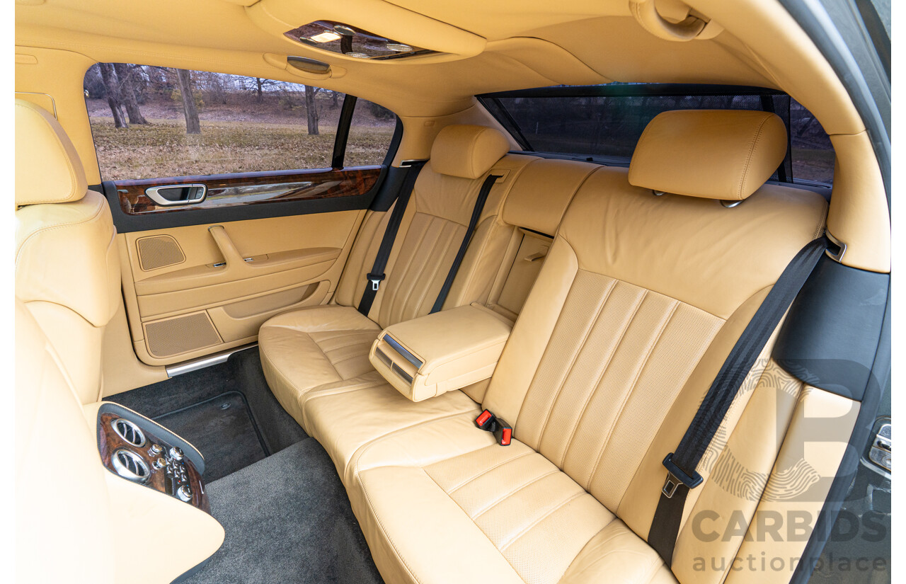 5/2006 Bentley Continental Flying Spur (AWD) 3W 4d Sedan Cyprus Green Metallic Twin Turbo W12 6.0L