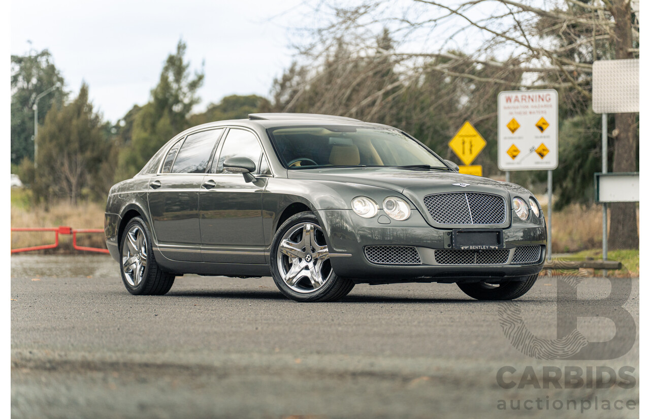 5/2006 Bentley Continental Flying Spur (AWD) 3W 4d Sedan Cyprus Green Metallic Twin Turbo W12 6.0L