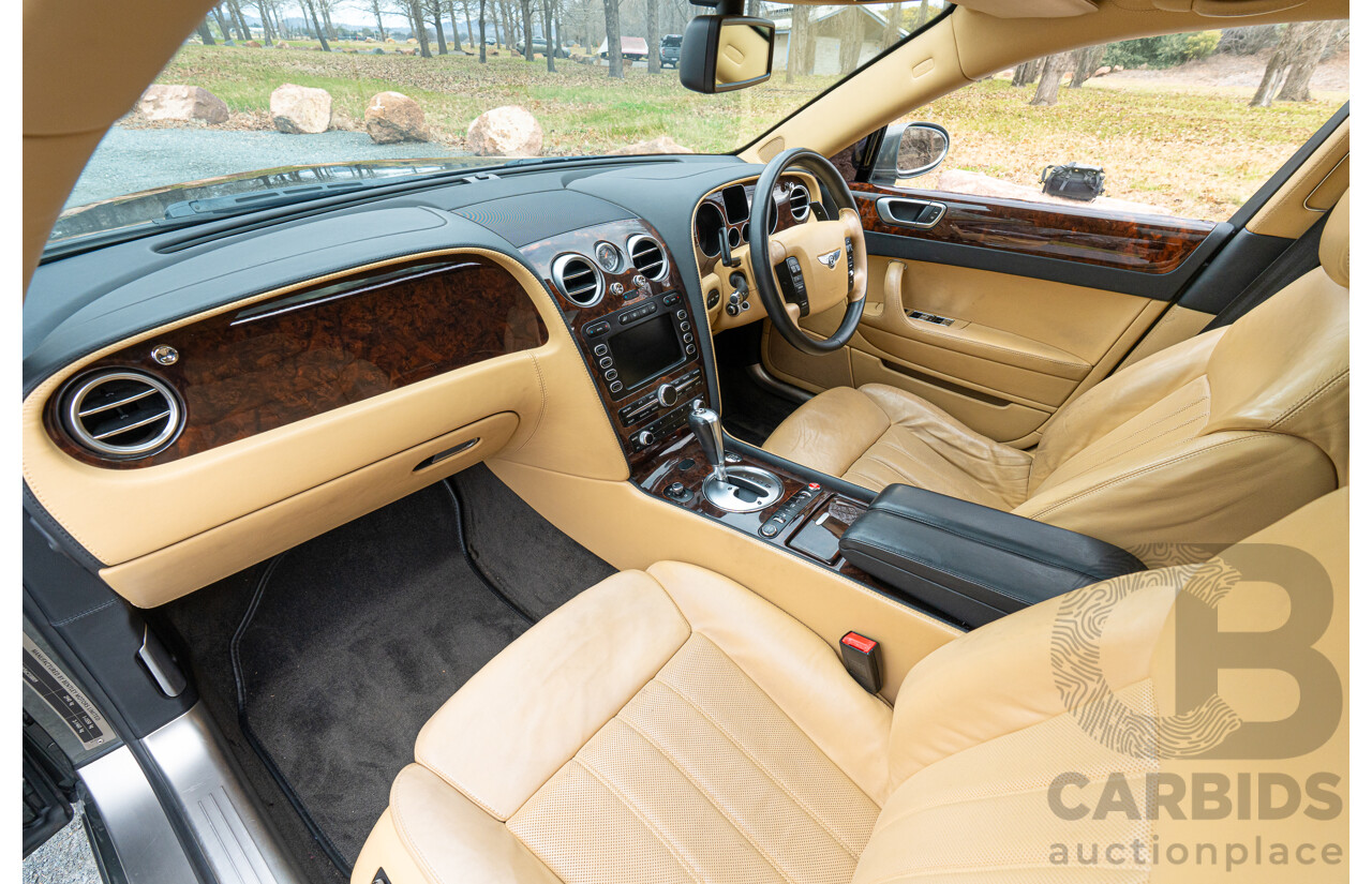 5/2006 Bentley Continental Flying Spur (AWD) 3W 4d Sedan Cyprus Green Metallic Twin Turbo W12 6.0L