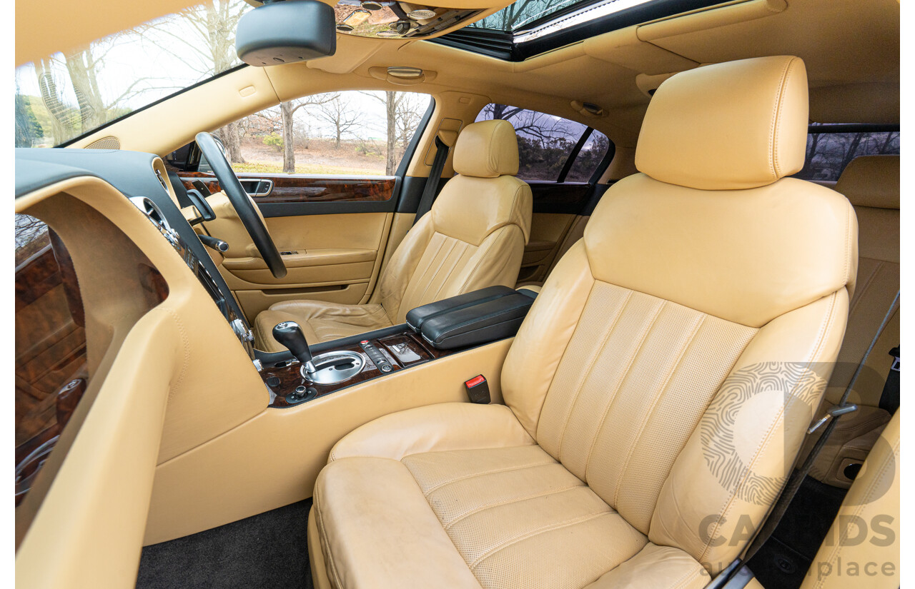 5/2006 Bentley Continental Flying Spur (AWD) 3W 4d Sedan Cyprus Green Metallic Twin Turbo W12 6.0L