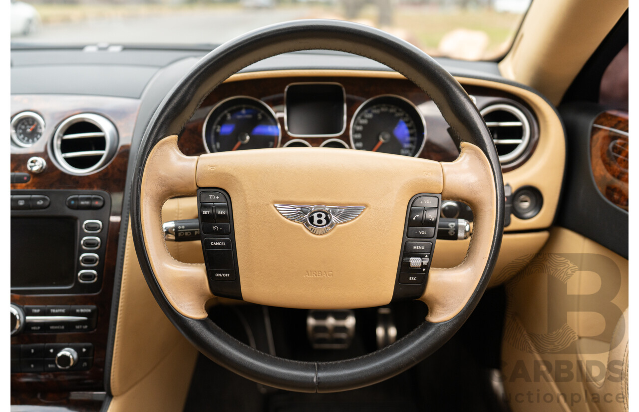 5/2006 Bentley Continental Flying Spur (AWD) 3W 4d Sedan Cyprus Green Metallic Twin Turbo W12 6.0L