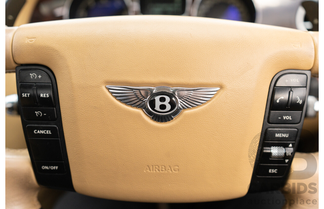5/2006 Bentley Continental Flying Spur (AWD) 3W 4d Sedan Cyprus Green Metallic Twin Turbo W12 6.0L