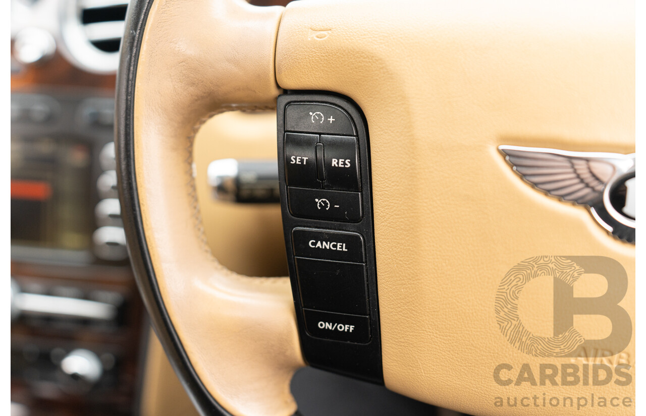 5/2006 Bentley Continental Flying Spur (AWD) 3W 4d Sedan Cyprus Green Metallic Twin Turbo W12 6.0L