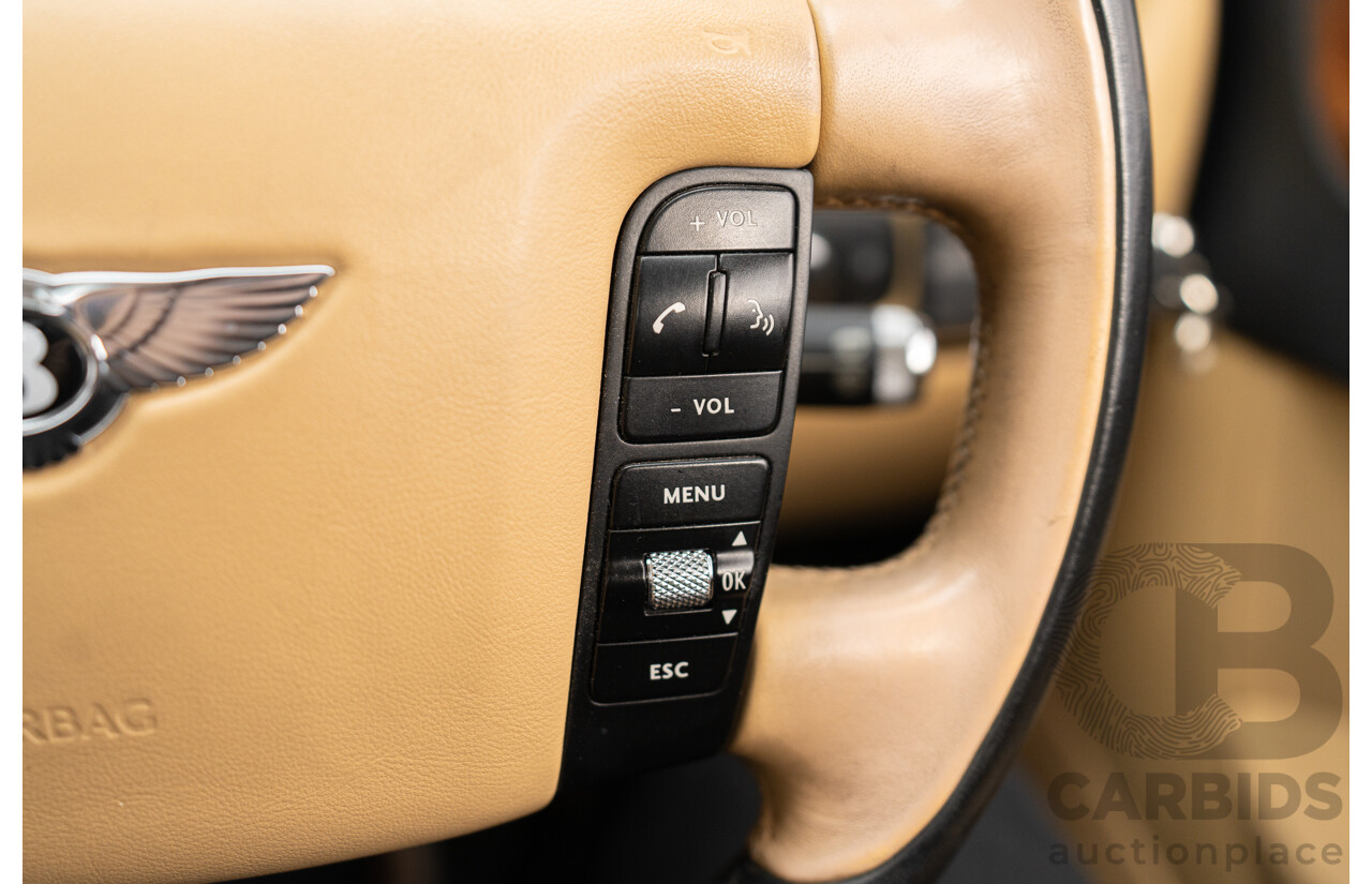 5/2006 Bentley Continental Flying Spur (AWD) 3W 4d Sedan Cyprus Green Metallic Twin Turbo W12 6.0L