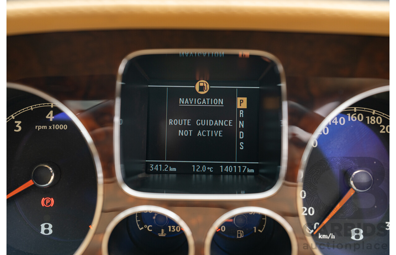 5/2006 Bentley Continental Flying Spur (AWD) 3W 4d Sedan Cyprus Green Metallic Twin Turbo W12 6.0L