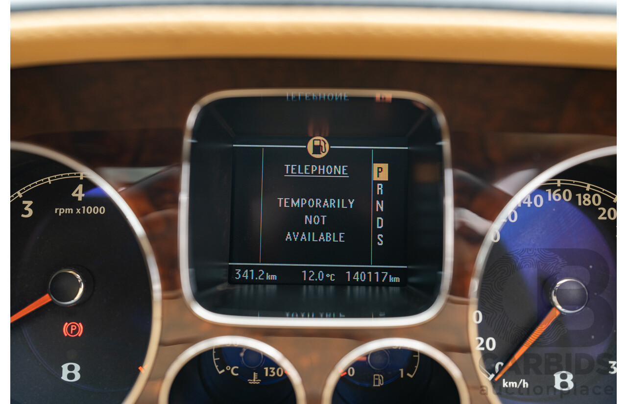 5/2006 Bentley Continental Flying Spur (AWD) 3W 4d Sedan Cyprus Green Metallic Twin Turbo W12 6.0L