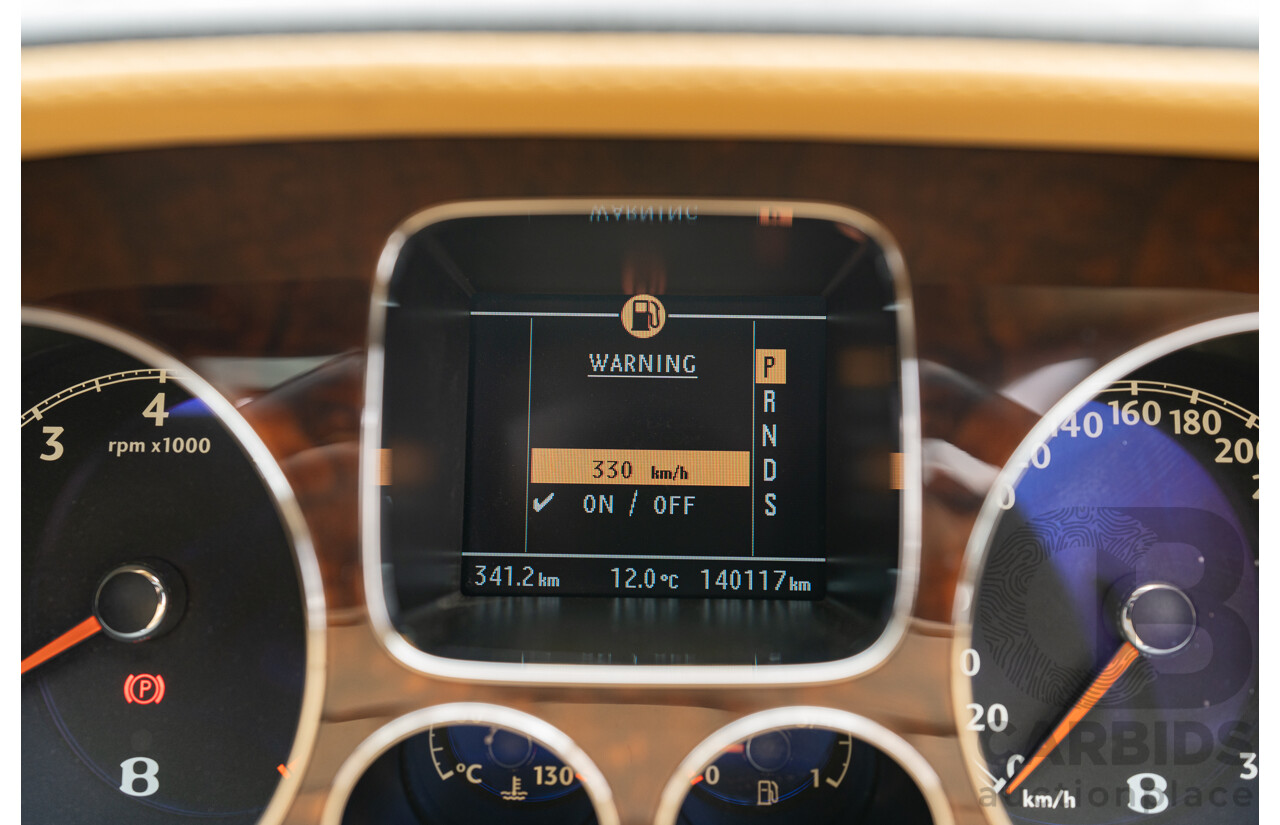 5/2006 Bentley Continental Flying Spur (AWD) 3W 4d Sedan Cyprus Green Metallic Twin Turbo W12 6.0L