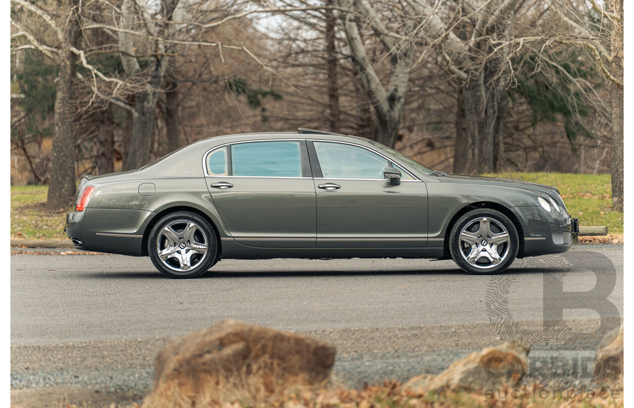 5/2006 Bentley Continental Flying Spur (AWD) 3W 4d Sedan Cyprus Green Metallic Twin Turbo W12 6.0L
