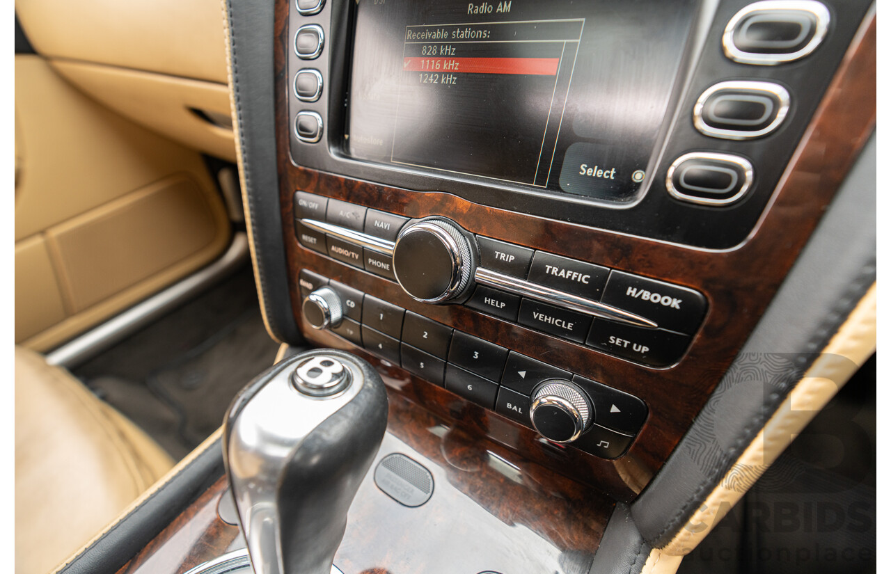 5/2006 Bentley Continental Flying Spur (AWD) 3W 4d Sedan Cyprus Green Metallic Twin Turbo W12 6.0L