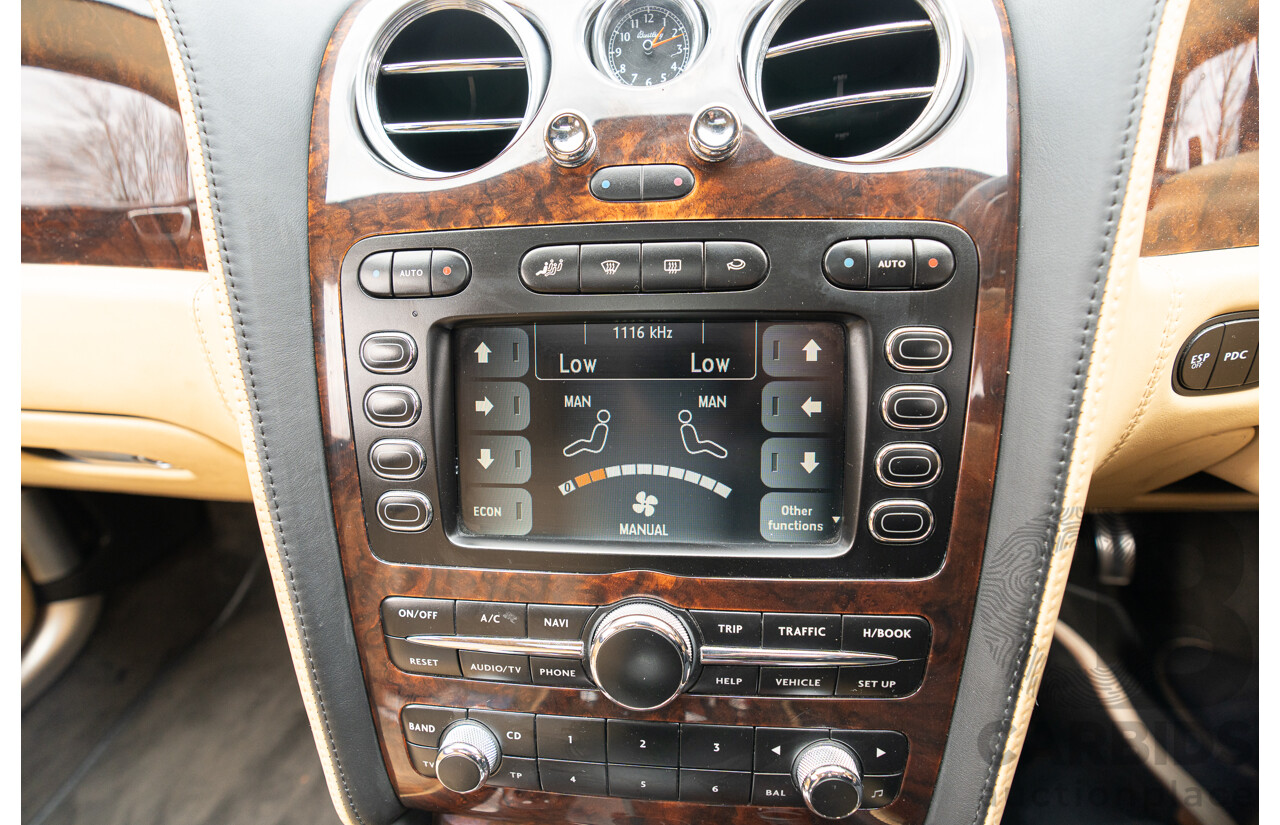 5/2006 Bentley Continental Flying Spur (AWD) 3W 4d Sedan Cyprus Green Metallic Twin Turbo W12 6.0L