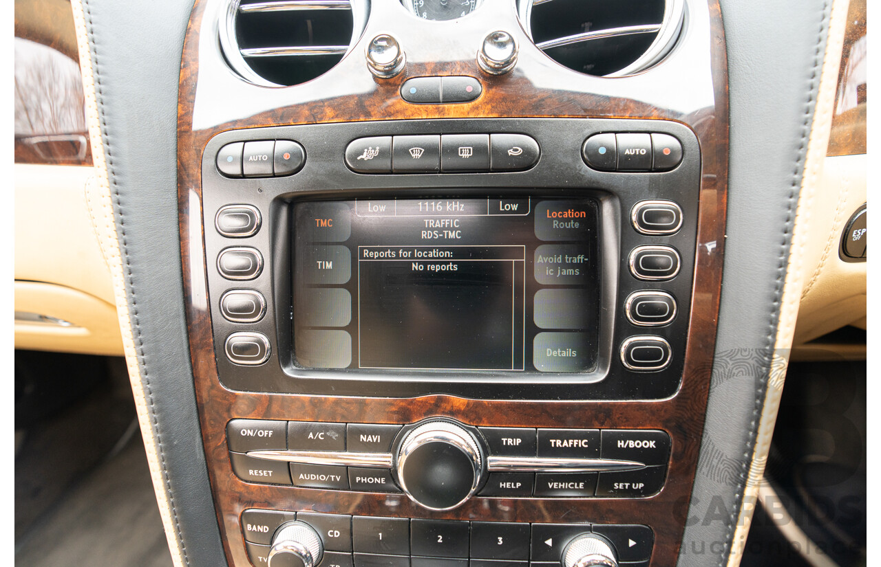 5/2006 Bentley Continental Flying Spur (AWD) 3W 4d Sedan Cyprus Green Metallic Twin Turbo W12 6.0L