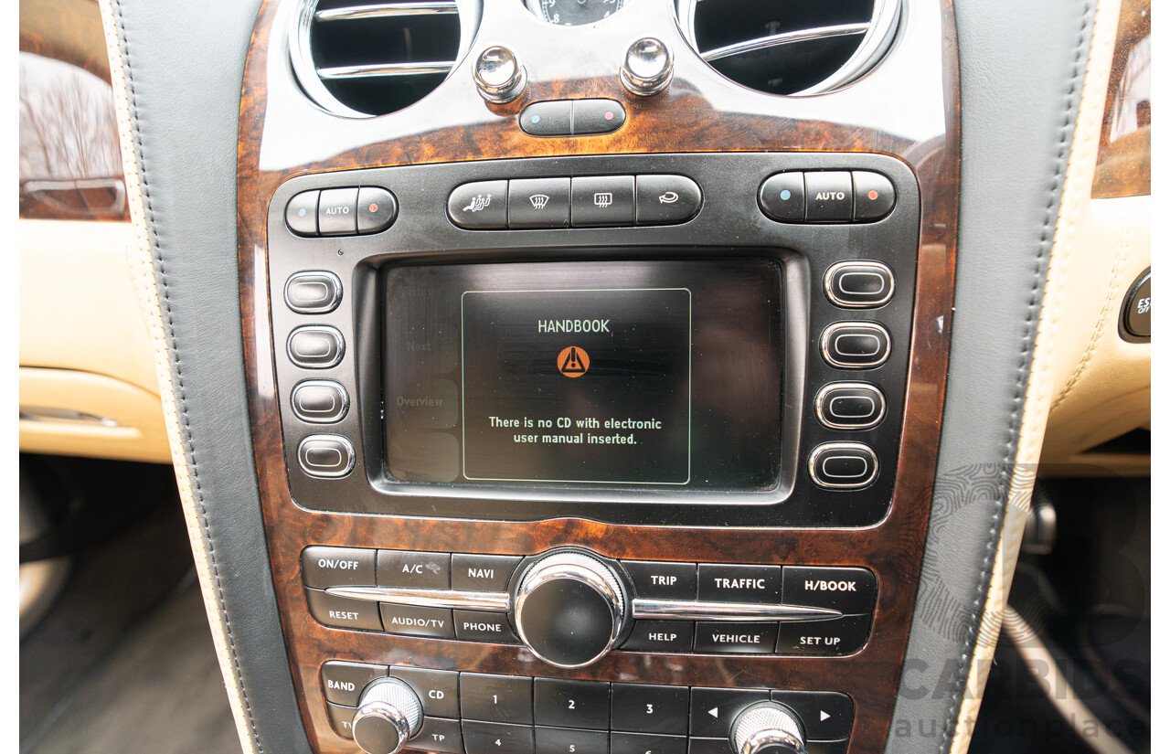 5/2006 Bentley Continental Flying Spur (AWD) 3W 4d Sedan Cyprus Green Metallic Twin Turbo W12 6.0L