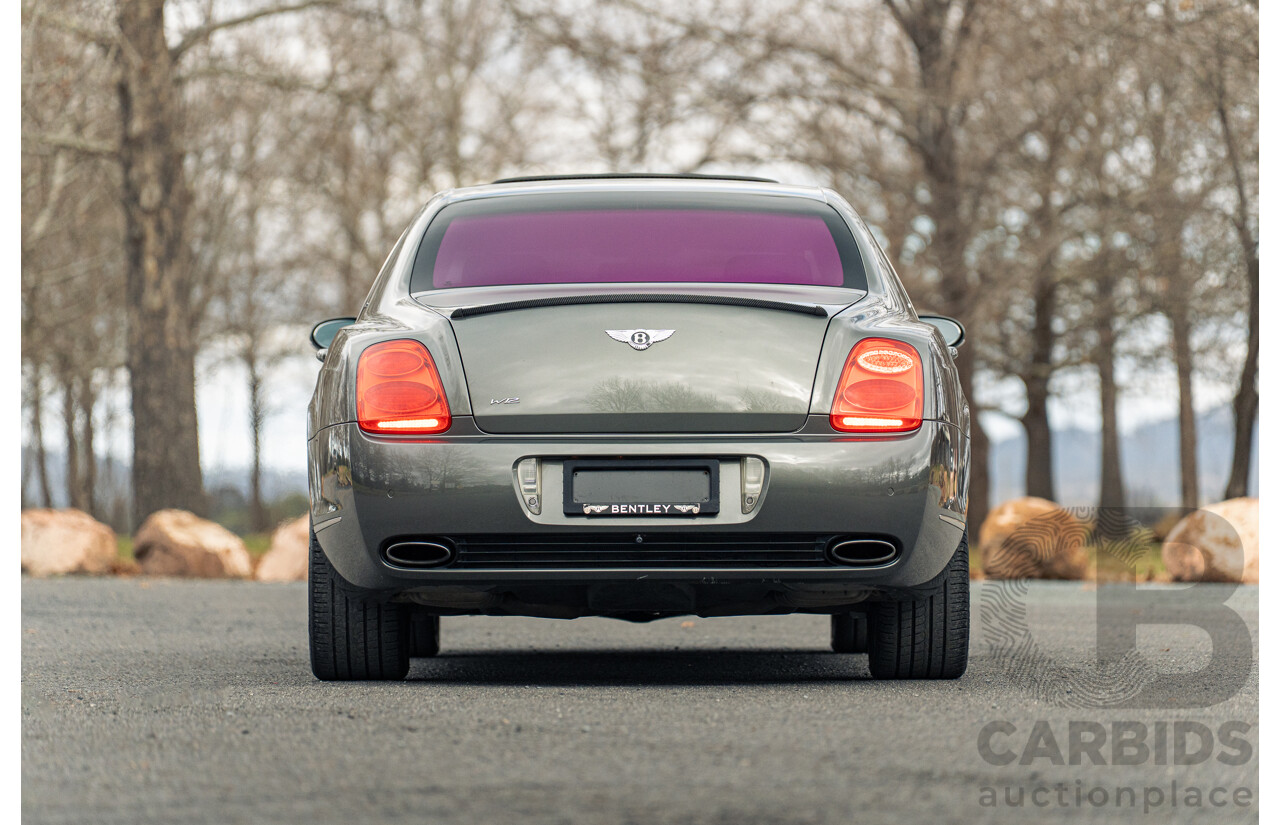 5/2006 Bentley Continental Flying Spur (AWD) 3W 4d Sedan Cyprus Green Metallic Twin Turbo W12 6.0L