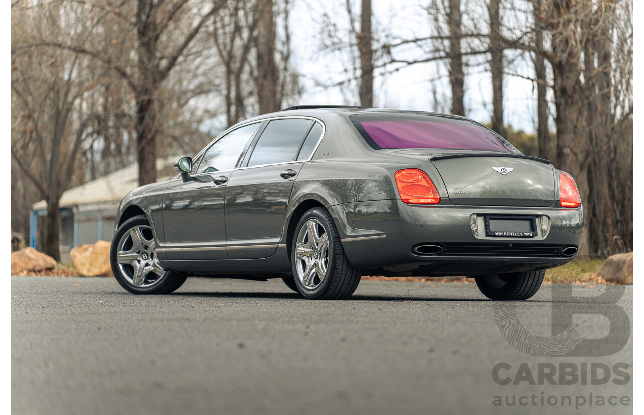 5/2006 Bentley Continental Flying Spur (AWD) 3W 4d Sedan Cyprus Green Metallic Twin Turbo W12 6.0L