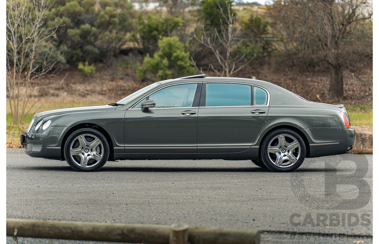 5/2006 Bentley Continental Flying Spur (AWD) 3W 4d Sedan Cyprus Green Metallic Twin Turbo W12 6.0L