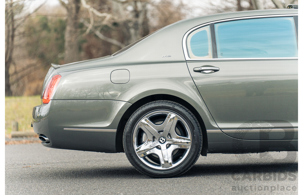 5/2006 Bentley Continental Flying Spur (AWD) 3W 4d Sedan Cyprus Green Metallic Twin Turbo W12 6.0L