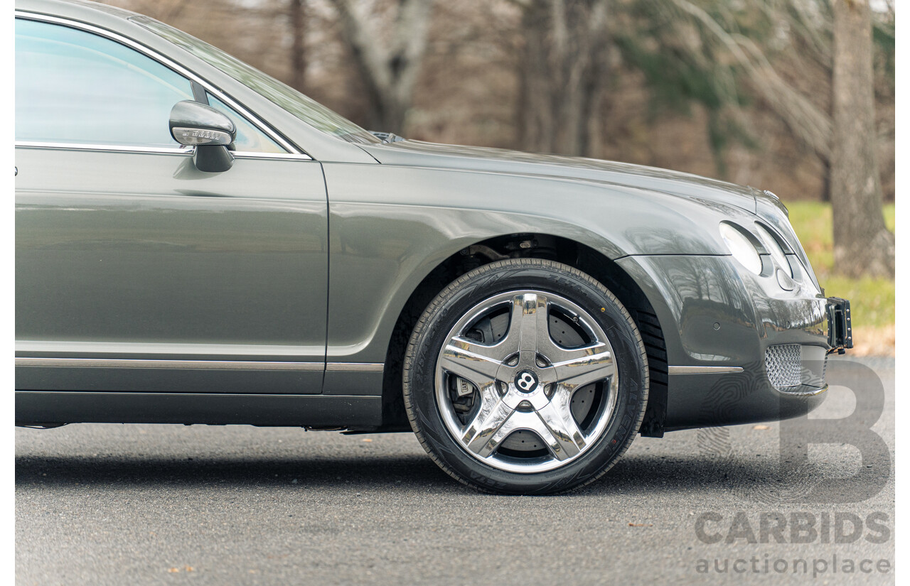 5/2006 Bentley Continental Flying Spur (AWD) 3W 4d Sedan Cyprus Green Metallic Twin Turbo W12 6.0L