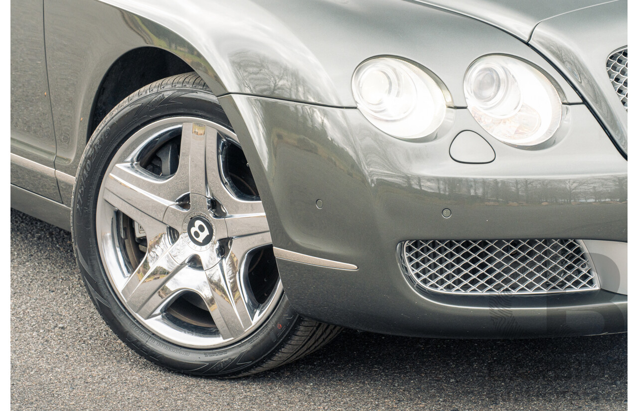 5/2006 Bentley Continental Flying Spur (AWD) 3W 4d Sedan Cyprus Green Metallic Twin Turbo W12 6.0L