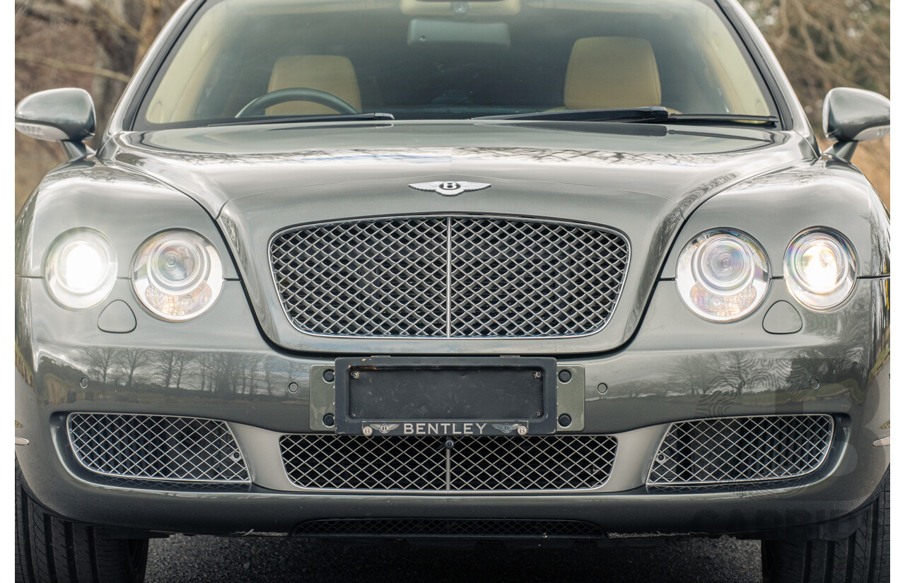 5/2006 Bentley Continental Flying Spur (AWD) 3W 4d Sedan Cyprus Green Metallic Twin Turbo W12 6.0L