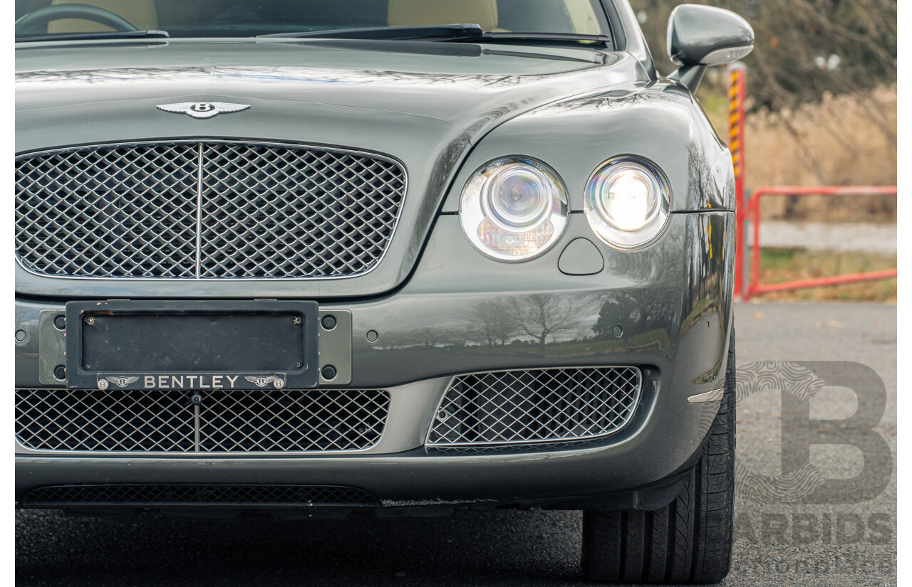 5/2006 Bentley Continental Flying Spur (AWD) 3W 4d Sedan Cyprus Green Metallic Twin Turbo W12 6.0L