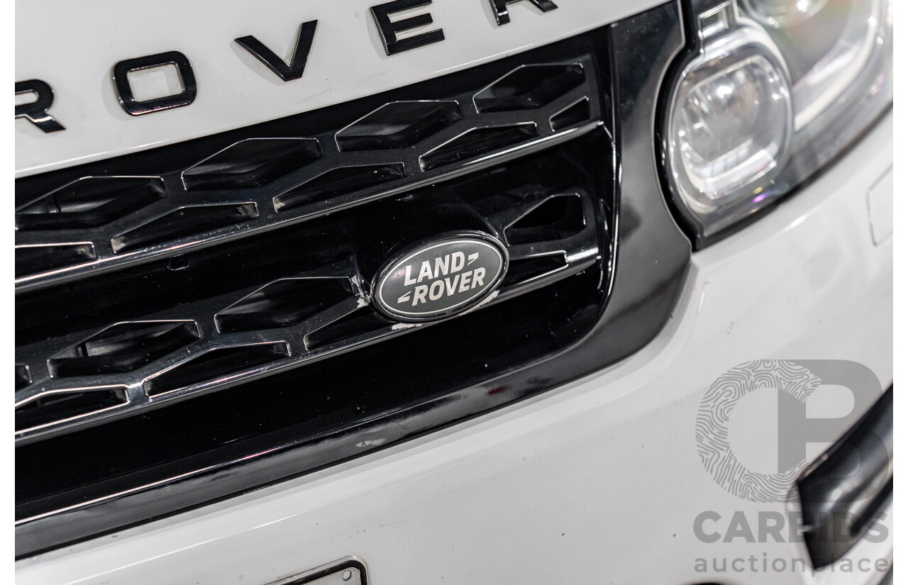 4/2015 Land Rover Range Rover Sport 3.0 TDV6 S LW MY15.5 4d Wagon Fuji White Turbo Diesel 3.0L