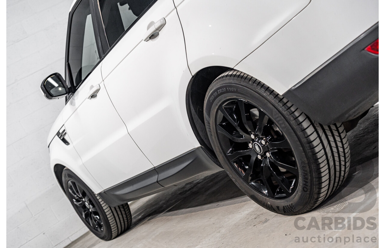 4/2015 Land Rover Range Rover Sport 3.0 TDV6 S LW MY15.5 4d Wagon Fuji White Turbo Diesel 3.0L