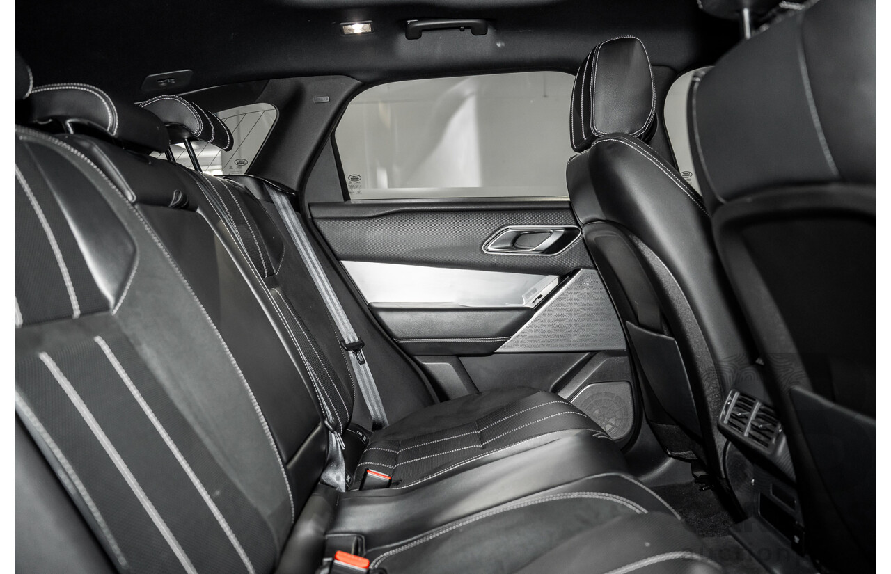 01/2019 Land Rover Range Rover Velar D300 R-Dynamic SE (AWD) L560 MY19.5 4d Wagon Fuji White/Santorini Black Roof Twin Turbo Diesel V6 3.0L