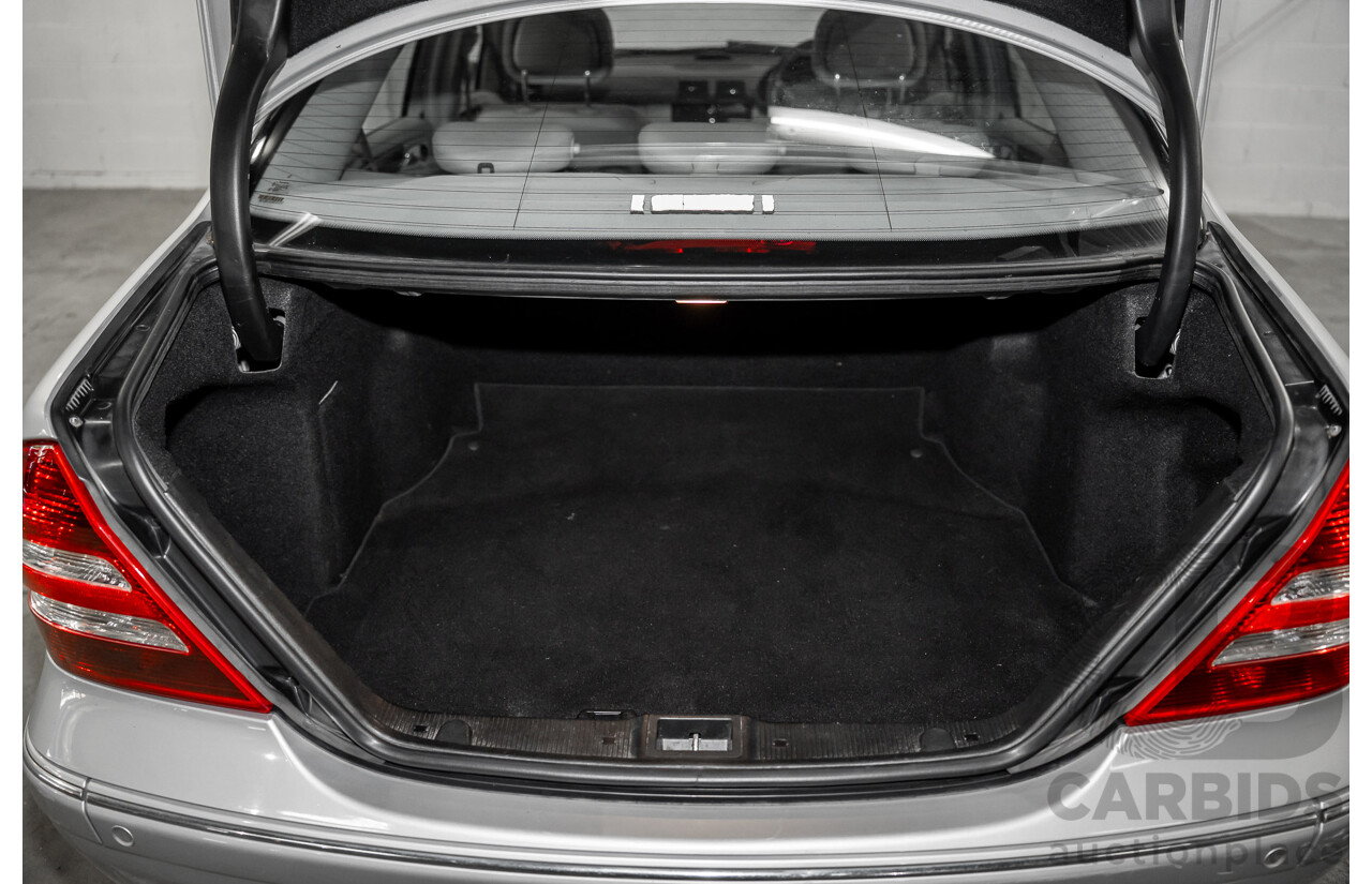 3/2006 Mercedes-Benz C230 Elegance W203 MY06 4d Sedan Iridium Silver Metallic V6 2.5L