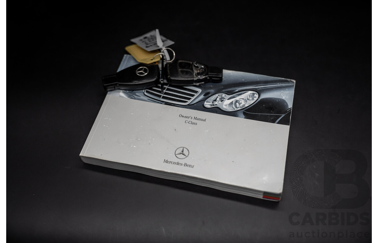 3/2006 Mercedes-Benz C230 Elegance W203 MY06 4d Sedan Iridium Silver Metallic V6 2.5L