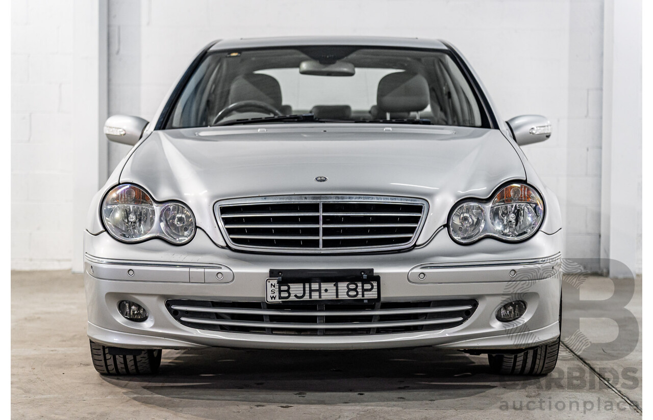 3/2006 Mercedes-Benz C230 Elegance W203 MY06 4d Sedan Iridium Silver Metallic V6 2.5L