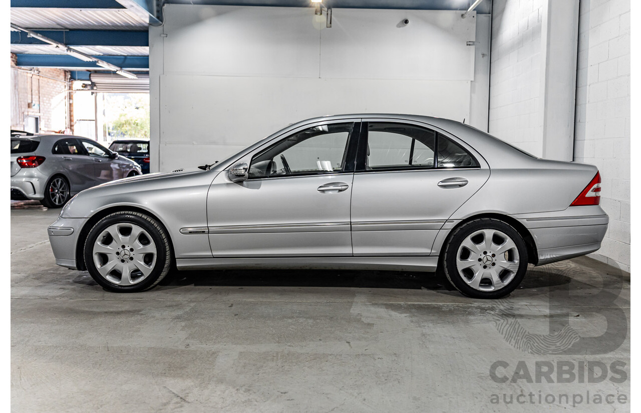 3/2006 Mercedes-Benz C230 Elegance W203 MY06 4d Sedan Iridium Silver Metallic V6 2.5L