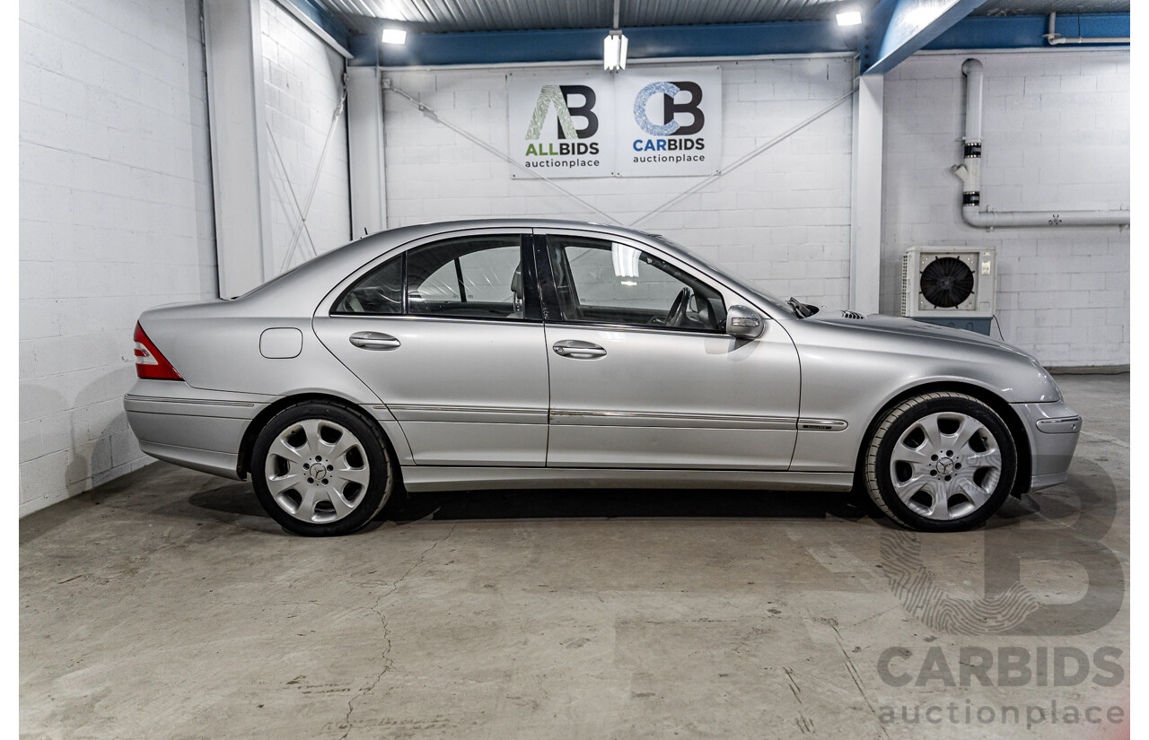 3/2006 Mercedes-Benz C230 Elegance W203 MY06 4d Sedan Iridium Silver Metallic V6 2.5L