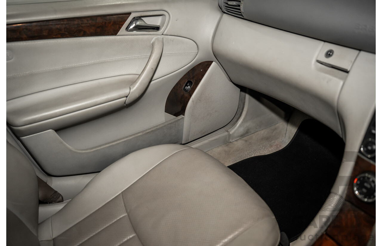 3/2006 Mercedes-Benz C230 Elegance W203 MY06 4d Sedan Iridium Silver Metallic V6 2.5L