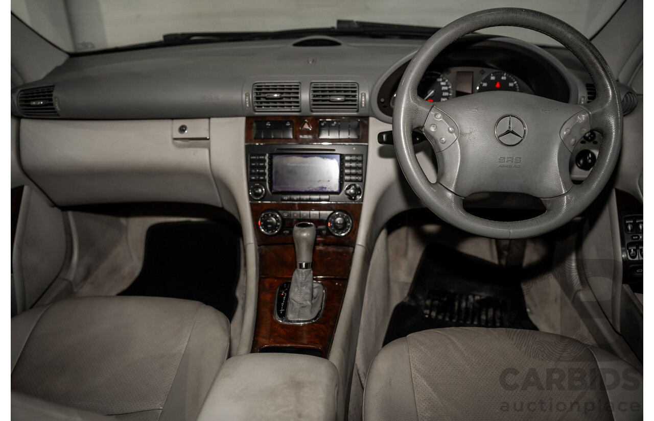 3/2006 Mercedes-Benz C230 Elegance W203 MY06 4d Sedan Iridium Silver Metallic V6 2.5L